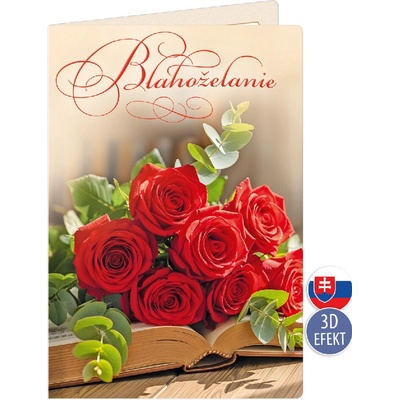 ARGUS Blahoželanie k narodeninám, meninám 3D 75-9031