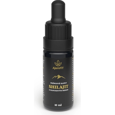 AjemFIT Himalajský Shilajit, Manukový Med 10 ml