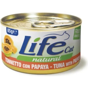 Life Pet Care Life Cat Natural Tuna & Papaya - с риба тон и папая 85 гр