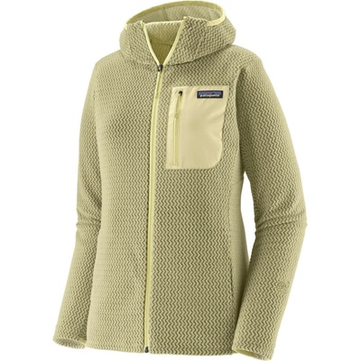 Patagonia W's R1 Air Full-Zip Hoody svetlozelená