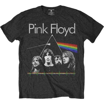 Pink Floyd Риза Dark Side of the Moon Band & Pulse Unisex Charcoal Grey XL (PFTEE31MC04)