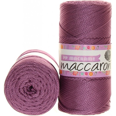 Maccaroni PP Macrame 077 starofialová