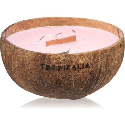 TROPIKALIA Frozen Cranberry ароматна свещ с дървен фитил 350ml