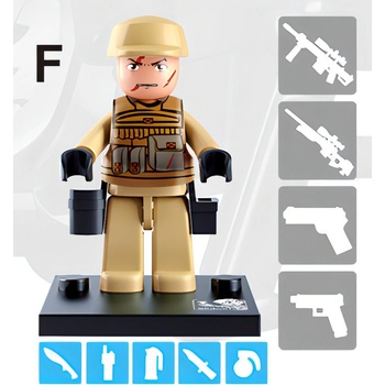 Sluban B0586F Figurky Policajti a zloději 1 ks