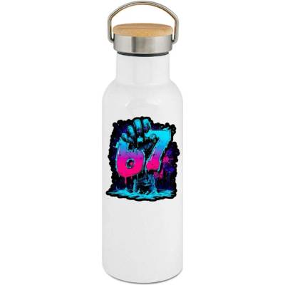 123TRIKO termoska Six Seven, Graffiti Hand 500 ml vtipné