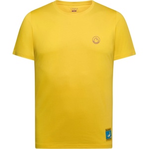 La Sportiva Мъжка тениска La sportiva Climbing On The Moon T-shirt - Giallo / Viola (216-2546-0411)
