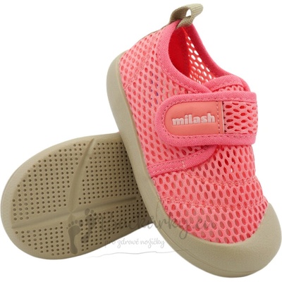 Milash barefoot Fun Shoes Apricot pink