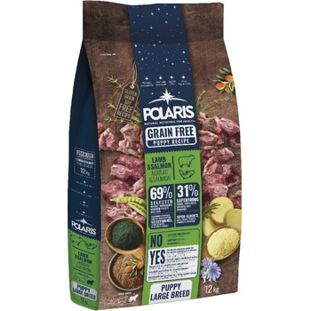 Polaris GF pes Puppy Large jehně, losos 12 kg