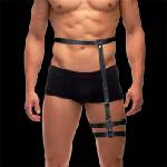 InToYou BDSM Line Martin Leg & Waist Bondage Harness Black