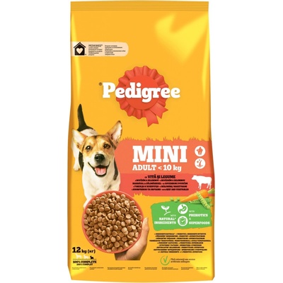 Pedigree Adult Mini HOVĚZÍ 12 kg