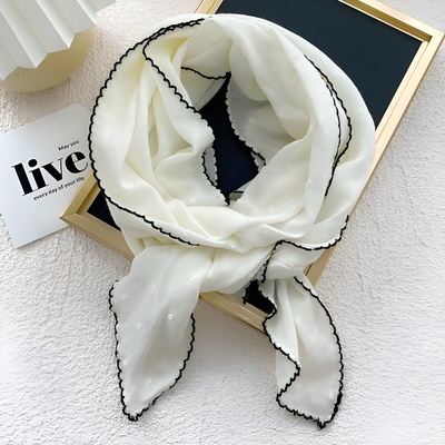 HARAHU Шал do-12122 - Бяла kp12122 (do-12122)