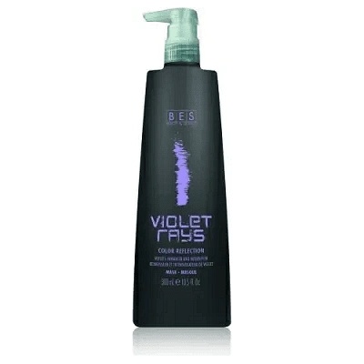 BES Beauty & Science Оцветяваща маска за коса в Лилав цвят BES Color Reflection Violet Rays Mask