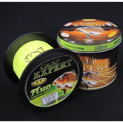 Carp Expert Fluo žltá 1000 m 0,35 mm 14,9 kg