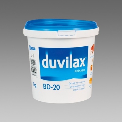 Duvilax BD-20 příměs do stavebních směsí bílá kelímek 1 kg