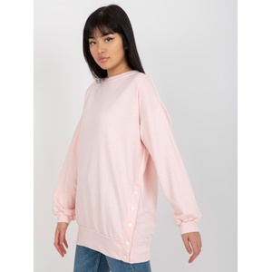 Ex Moda Дамски суичър модел 724.10X ex moda цвят розов
