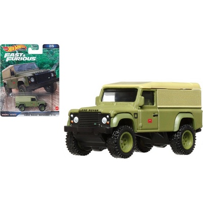 Mattel Hot Wheels Premium Rychle a zběsile LAND ROVER DEFENDER 110