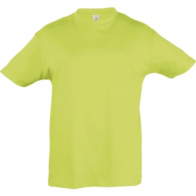 Sols dětské triko s krátkým rukávem REGENT kids 11970280 Apple green