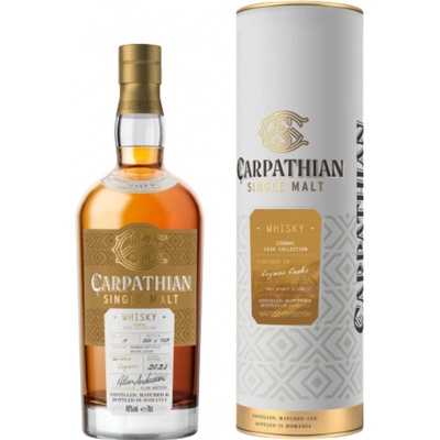 Carpathian Cognac Finish 40% 0,7 l (tuba)