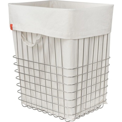 Mette Ditmer Denmark Метален кош за пране в сребрист цвят 64 l Store-It - Mette Ditmer Denmark (STOBAL10)