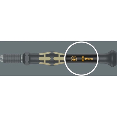 Wera Kraftform Kompakt Micro Set ESD/11 SB (včetně násuvné rukojeti Micro, se skládacím pouzdrem)