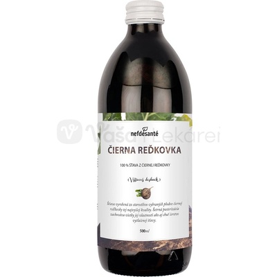 Nefdesanté Čierna reďkovka s Vitamínom C 0,5 l