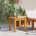 vidaXL Странична маса Натурален маслен 35 x 35 x 34 см (4108110)