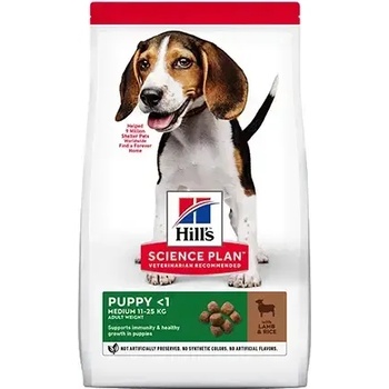 Hill's Храна за кучета Hills Dog Puppy 2.5kg всички породи с агнешко и ориз (HA2051PALL02.50)