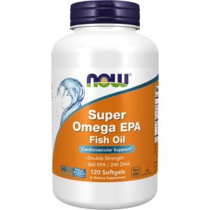 NOW Super Omega EPA [120 Гел капсули]