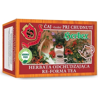 Herbex čaj pri chudnutí 20 x 3 g