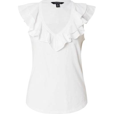 Lauren Ralph Lauren Тениска 'TAMILLE' бяло, размер M