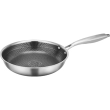 KITCHISIMO Nerezová panvica Chef 20 cm s nepriľnavým povrchom