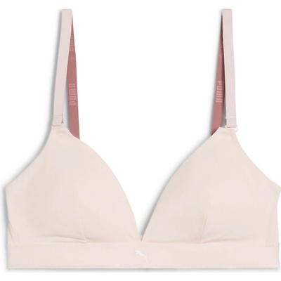 Puma Cotton Triangle Bralette růžová