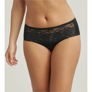 Playtex RCS FLOWER ELEGANCE MIDI BRIEF - Дамски дантелени бикини - черно Playtex | Cheren | ЖЕНИ | S