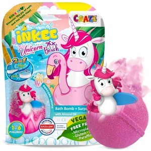 Amenity AB INKEE - Шумяща бомба за вана - Beach Unicorn (0735832)
