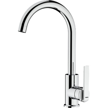 Strohm Teka Смесител за кухня, въртящ се чучур, - in 915 ИНОКС (in 915 ИНОКС)