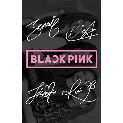 BLACKPINK - Signatures (vlajka)