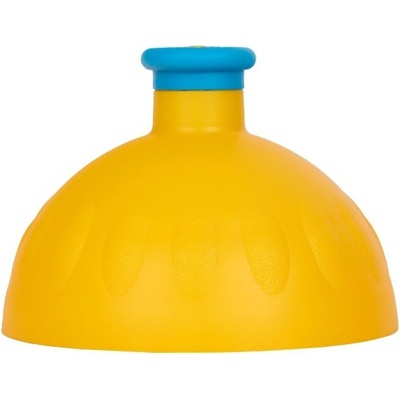 Víčko tmavě žluté/zátka modrá fluo - R&B Mědílek