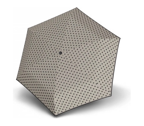 Derby dáždnik Mini Hit Flat dots šedá