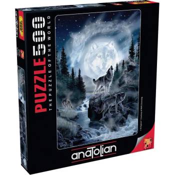 Anatolian Пъзел Anatolian от 500 части - Лунен вълк (P3636)