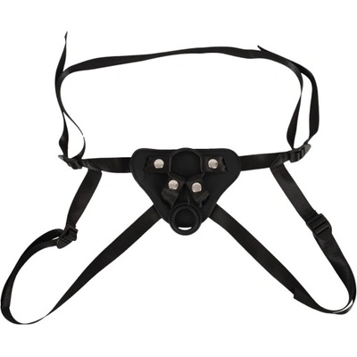 Vegan Fetish Comfortable Adjustable Strap On Black