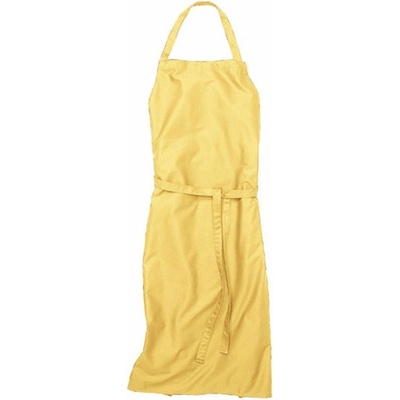 Workwear Verona Dlouhá pracovní zástěra s laclem 00130-01 Curry