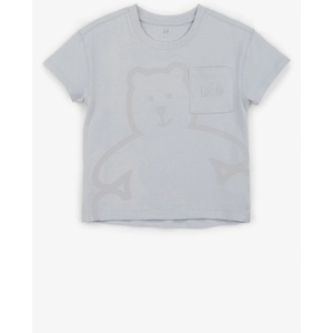 GAP Baby тениска с джобче GAP GAP | Siv | Момчешки | 104