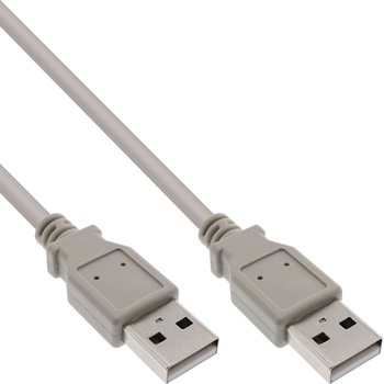 InLine 34305H USB кабел 0, 5 м USB A Бежов (34305H)