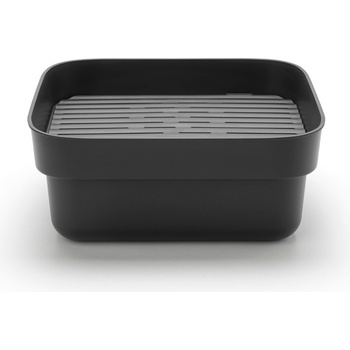 Brabantia Прибори за миене на съдове Sink Side със сушилник тъмносиви (302664)