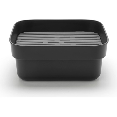 Brabantia Прибори за миене на съдове Sink Side със сушилник тъмносиви (302664)