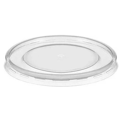 Intertan SA Viečko na kraftové misky, priehľadné PP, 435 975 ml, O11,5 cm