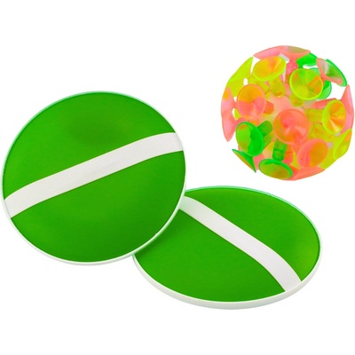 mamido Hra s loptičkou s prísavkami zelená