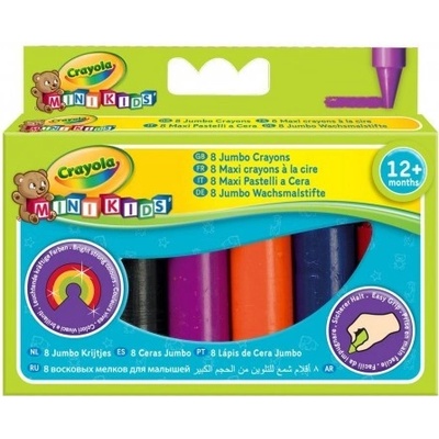 CRAYOLA Mini Kids farebné voskovky 8ks