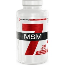 7NUTRITION MSM 750mg kĺbová výživa 200 kapsúl