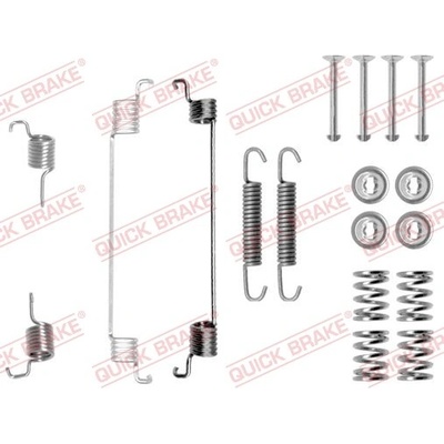 QUICK BRAKE Sada příslušenství, brzdové čelisti 105-0672